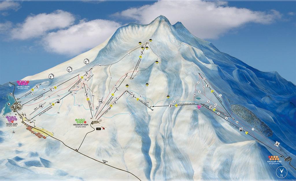 Wyndham Grand Кайсери Экстерьер фото The ski resort